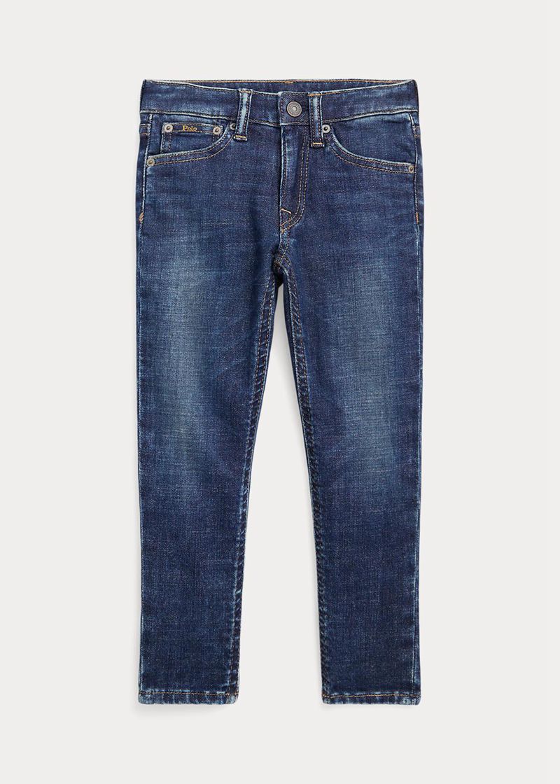 Pantalones Ralph Lauren Niña 1.5-6.5 Años Tompkins Stretch Skinny Fit Jean Chile Azules ZKTPM-5406